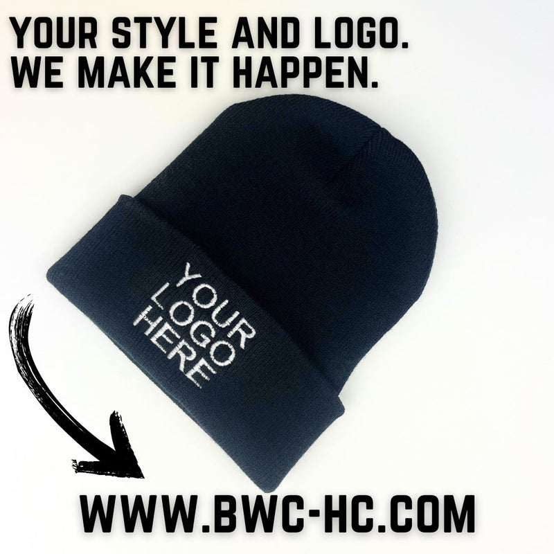 Custom embroidered beanies