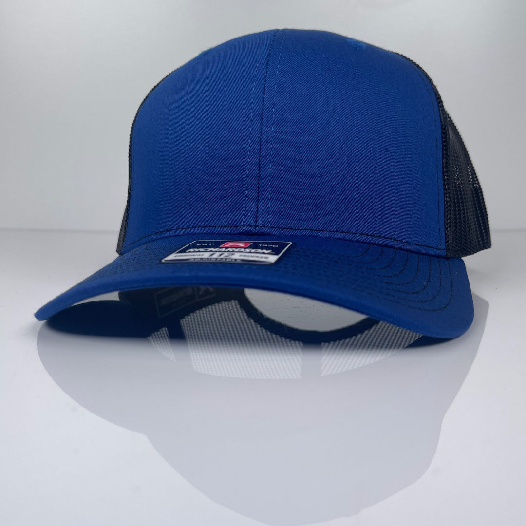 Custom Trucker Hat - Royal / Black image