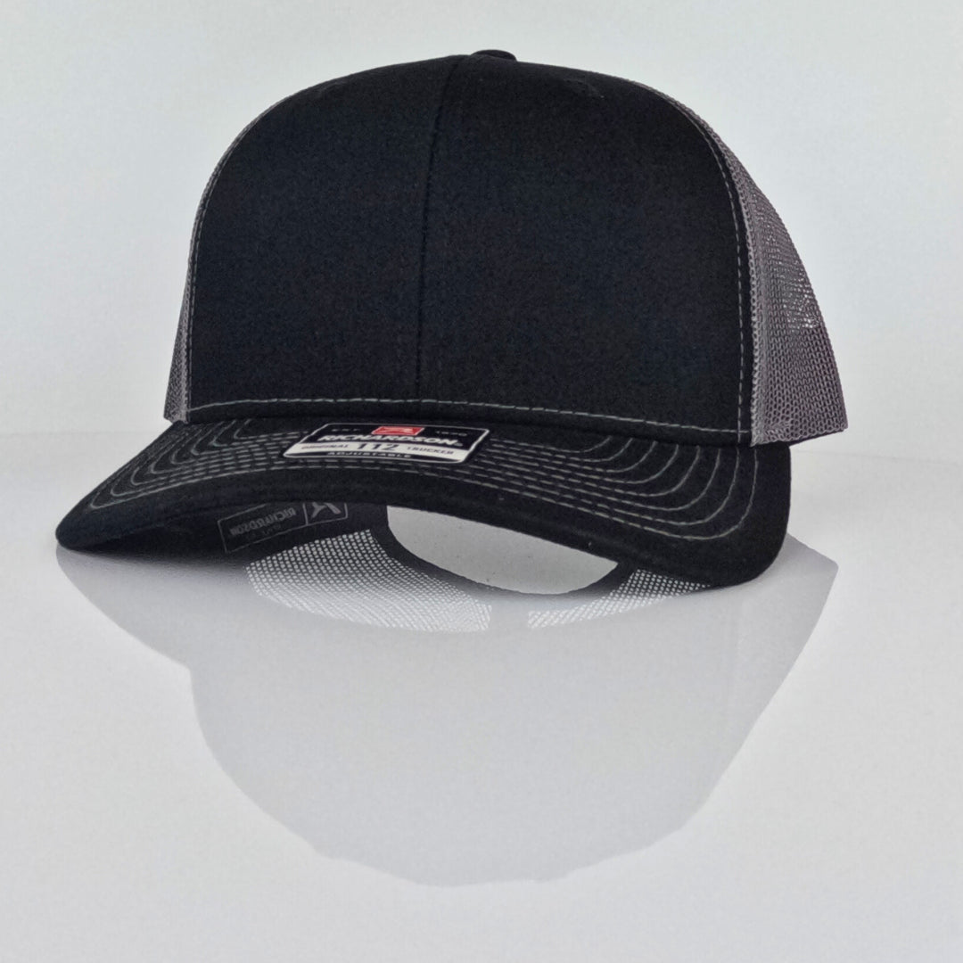 Custom Trucker Hat - Black / Charcoal image