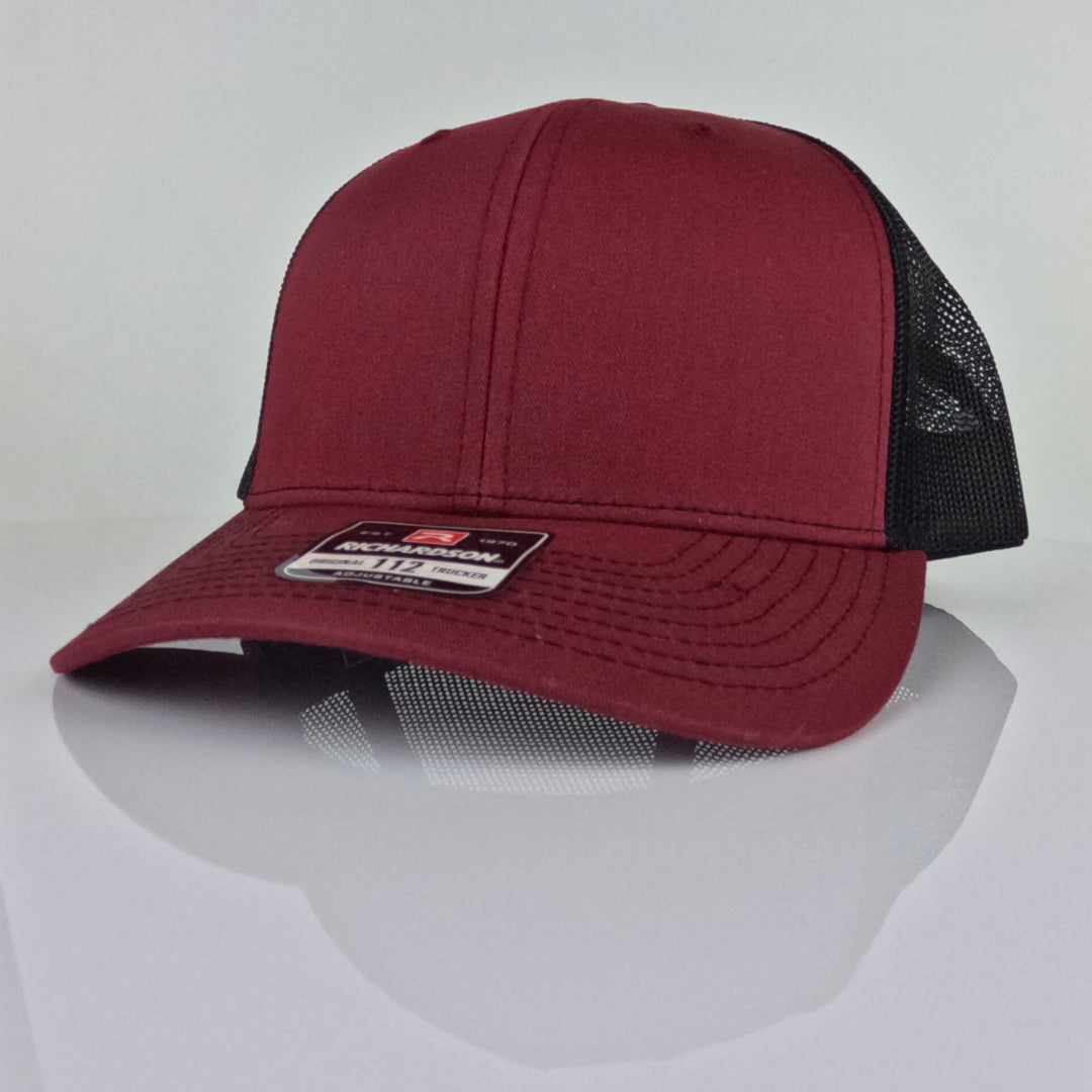 Custom Trucker Hat - Cardinal / Black image