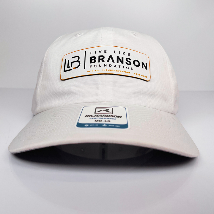 Live Like Branson Foundation Performance Hat front view