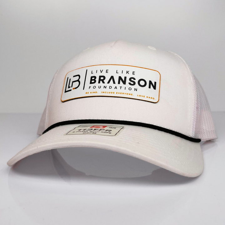 Live Like Branson Foundation Rope Hat front view