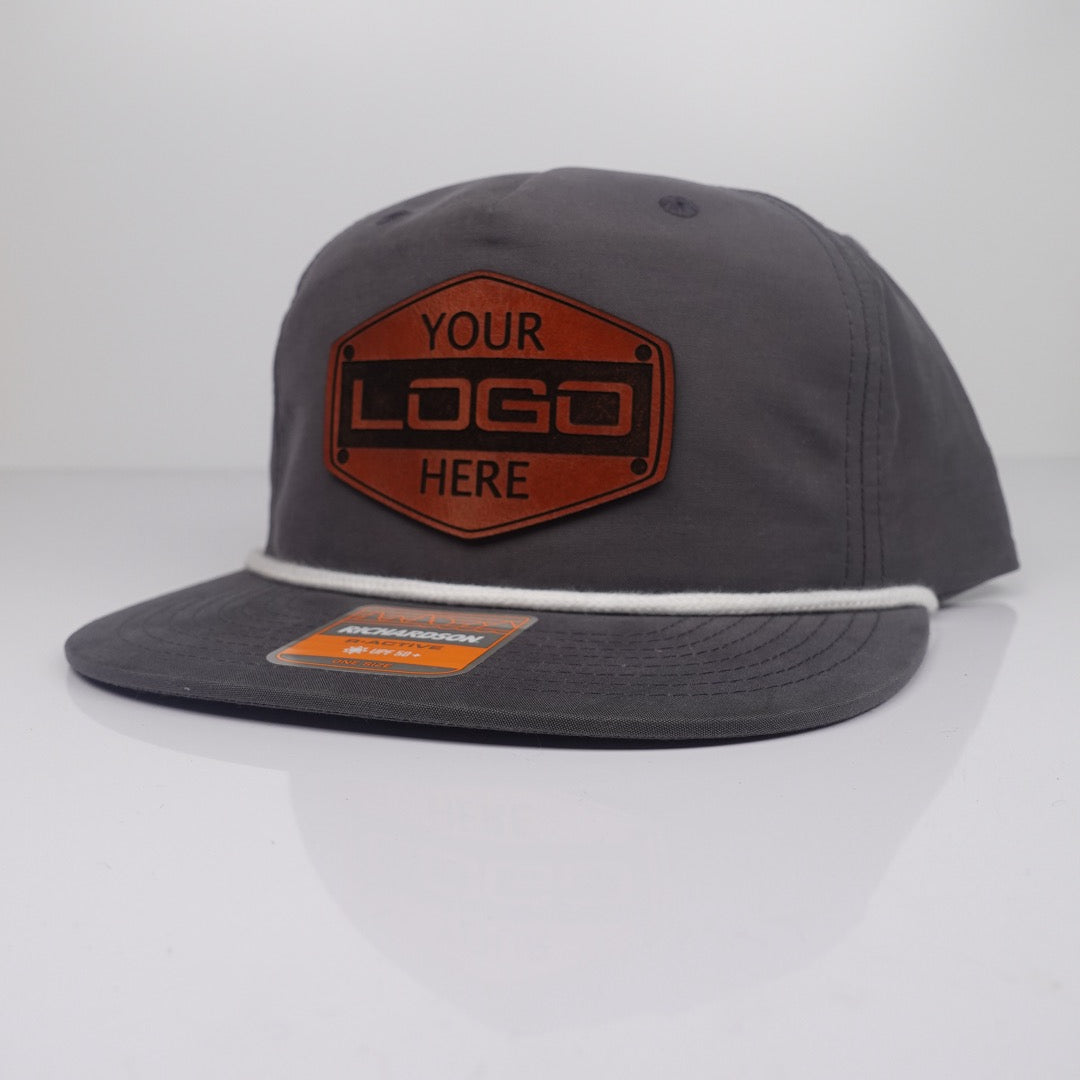 Custom Leather Patch Hat - Richardson 256 featured image