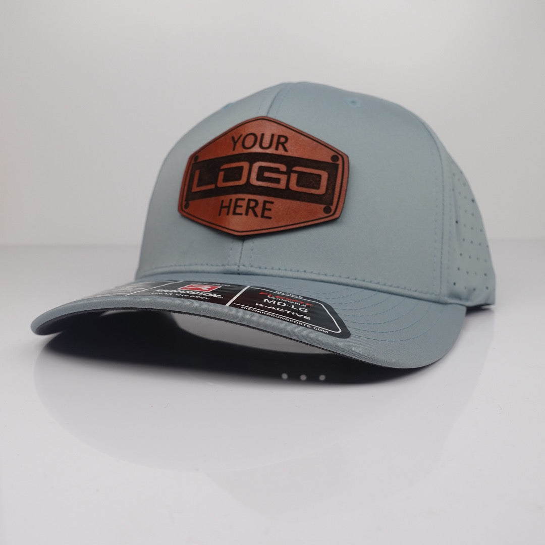 Custom Leather Patch Hat - Richardson 632 featured image