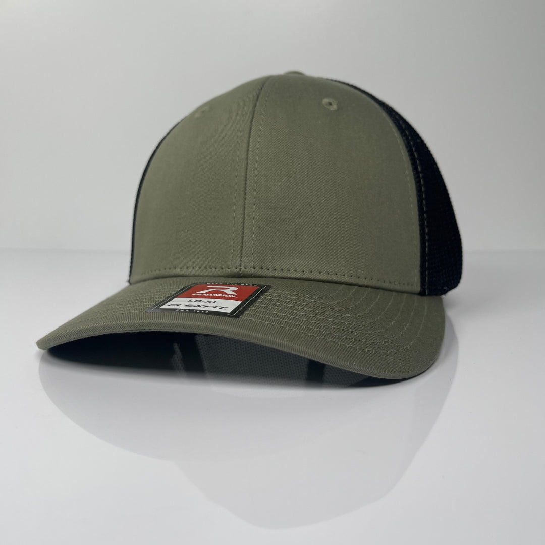 Fitted Hat For Men - Loden / Black image