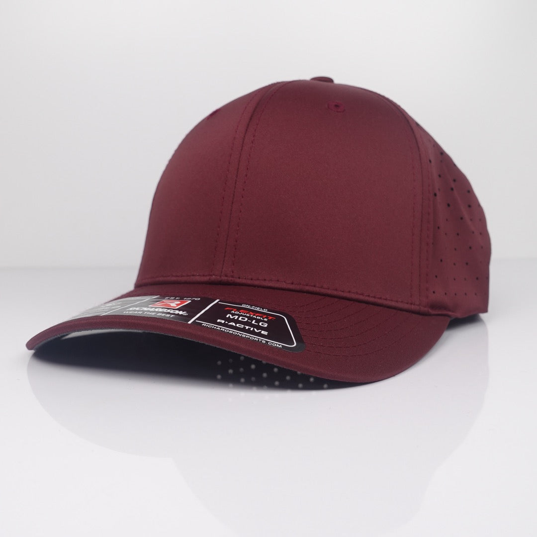 Custom Embroidered Rope Hat - Richardson 632 option shown in Maroon