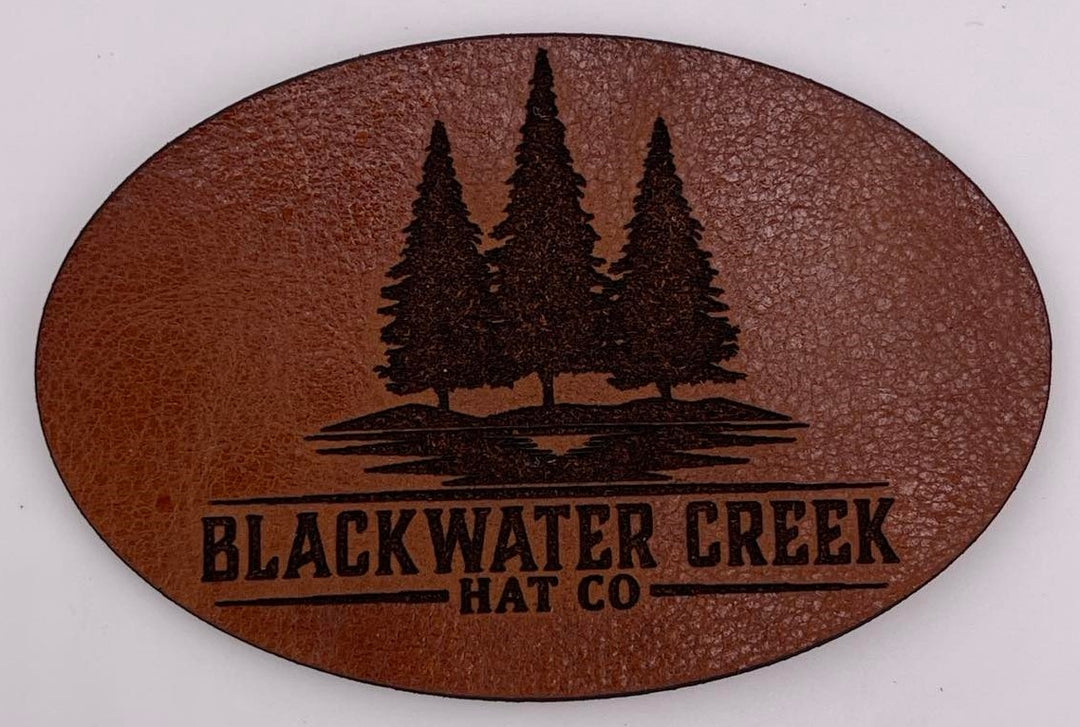 Custom Leather Patches - Oval image