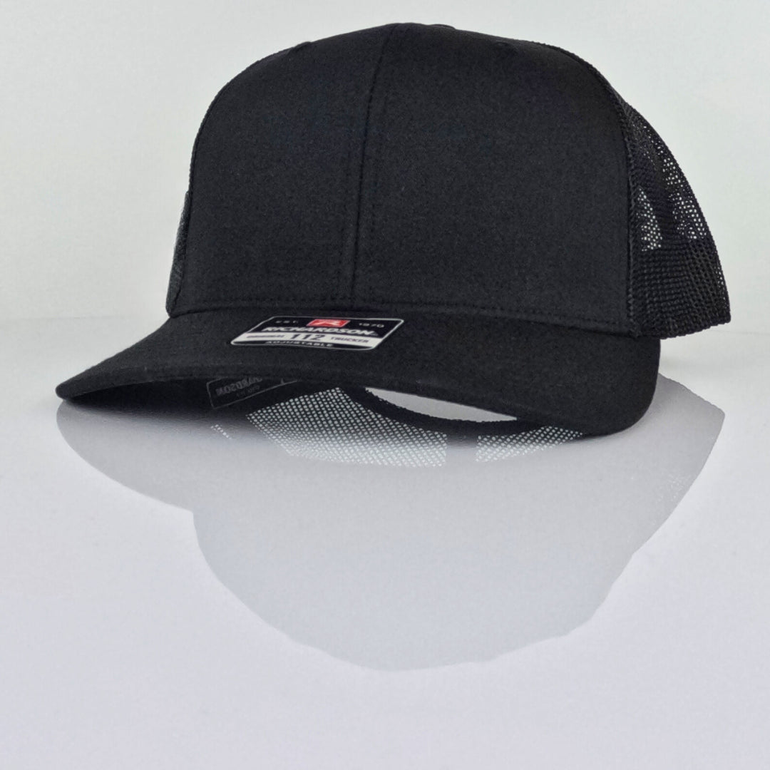 Custom Trucker Hat - Black / Black image