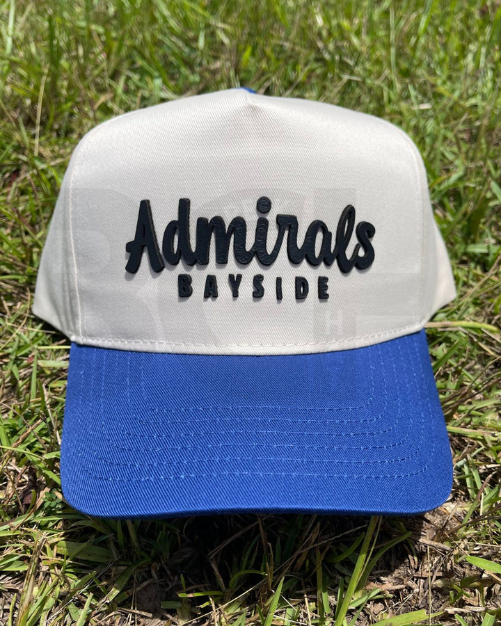 School Spirit Collection Leather Patch Hat - Bayside Admirals