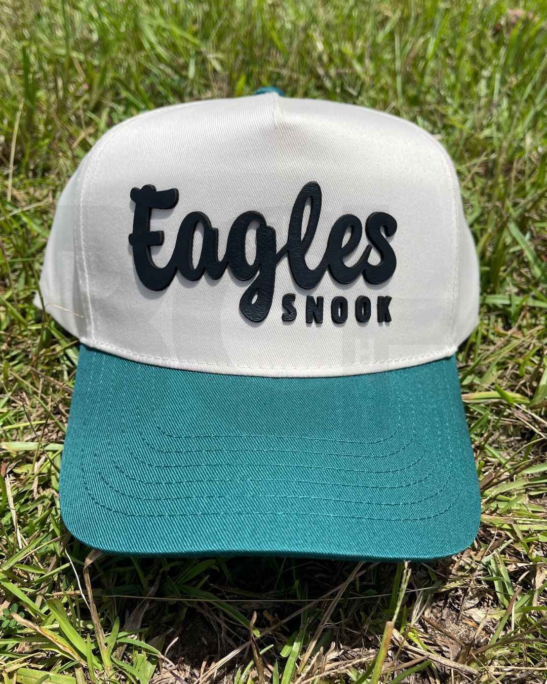 School Spirit Collection Leather Patch Hat - Snook Eagles