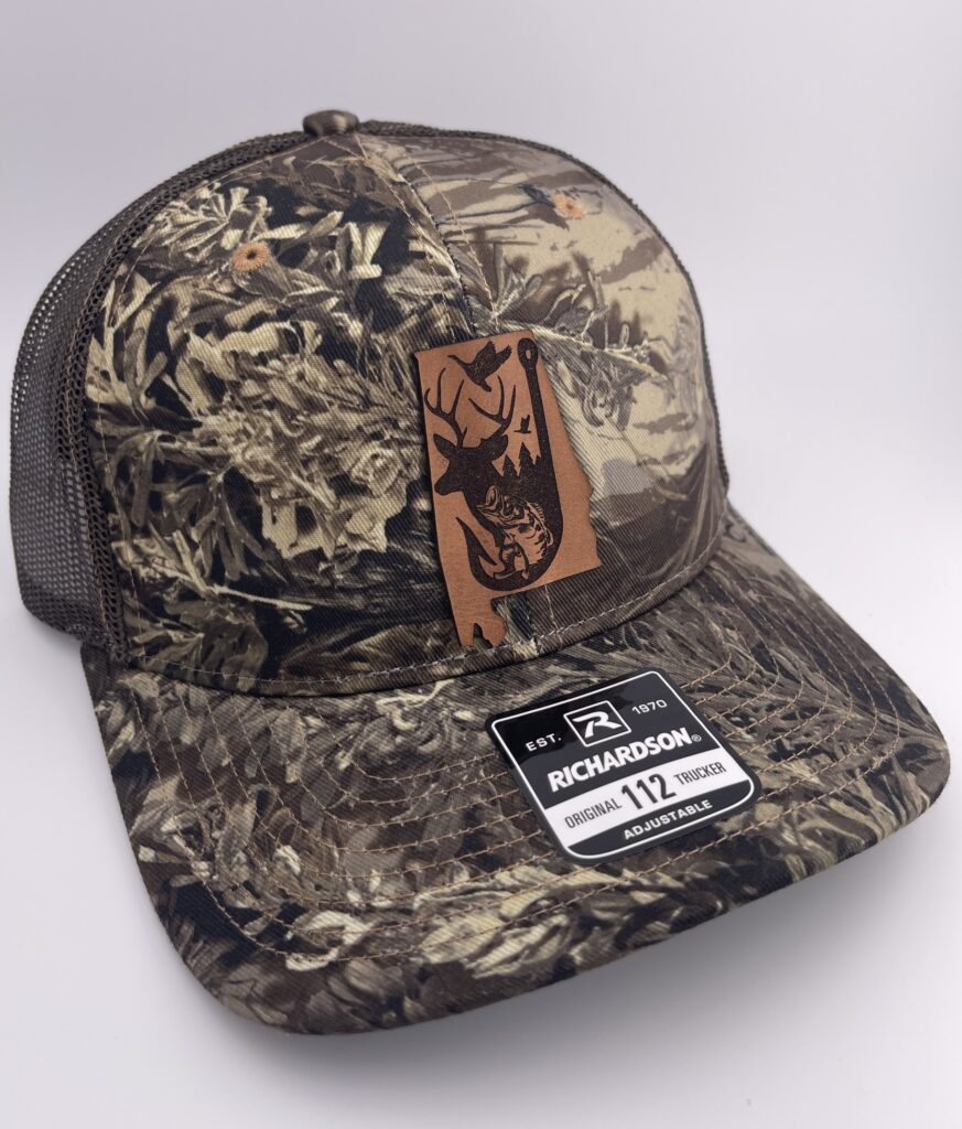 Outdoor Alabama Trucker Hat - BWC Hat Company